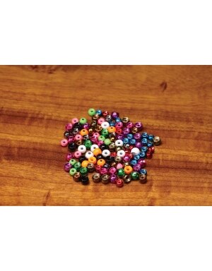 Hareline Dubbin 5/64 Plummeting Tungsten Beads in Fluorescent Pink